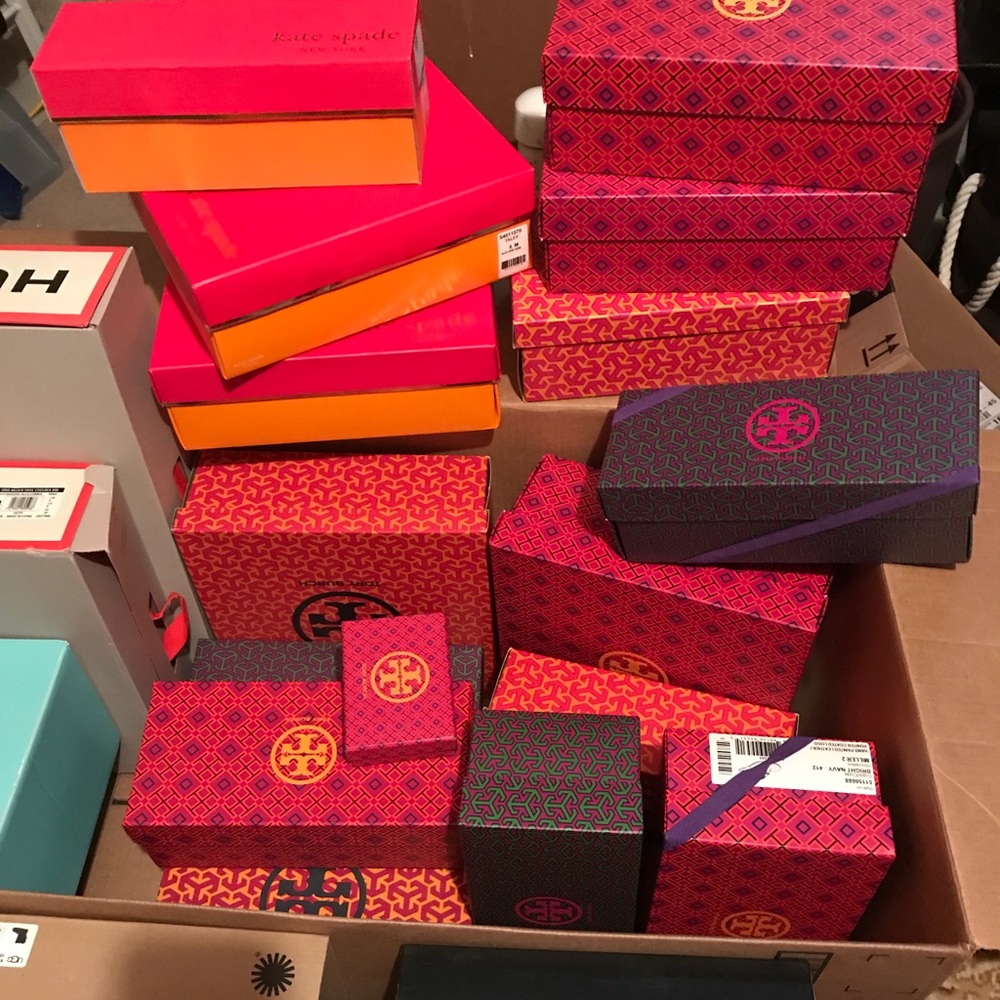Various designer shoe and gift boxes sale